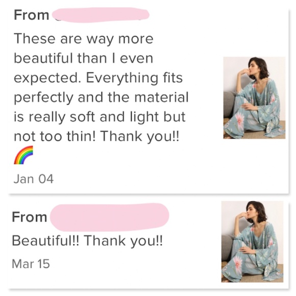 3 Piece Pastel Green Floral Print Pajama Set - Picture 6 of 16